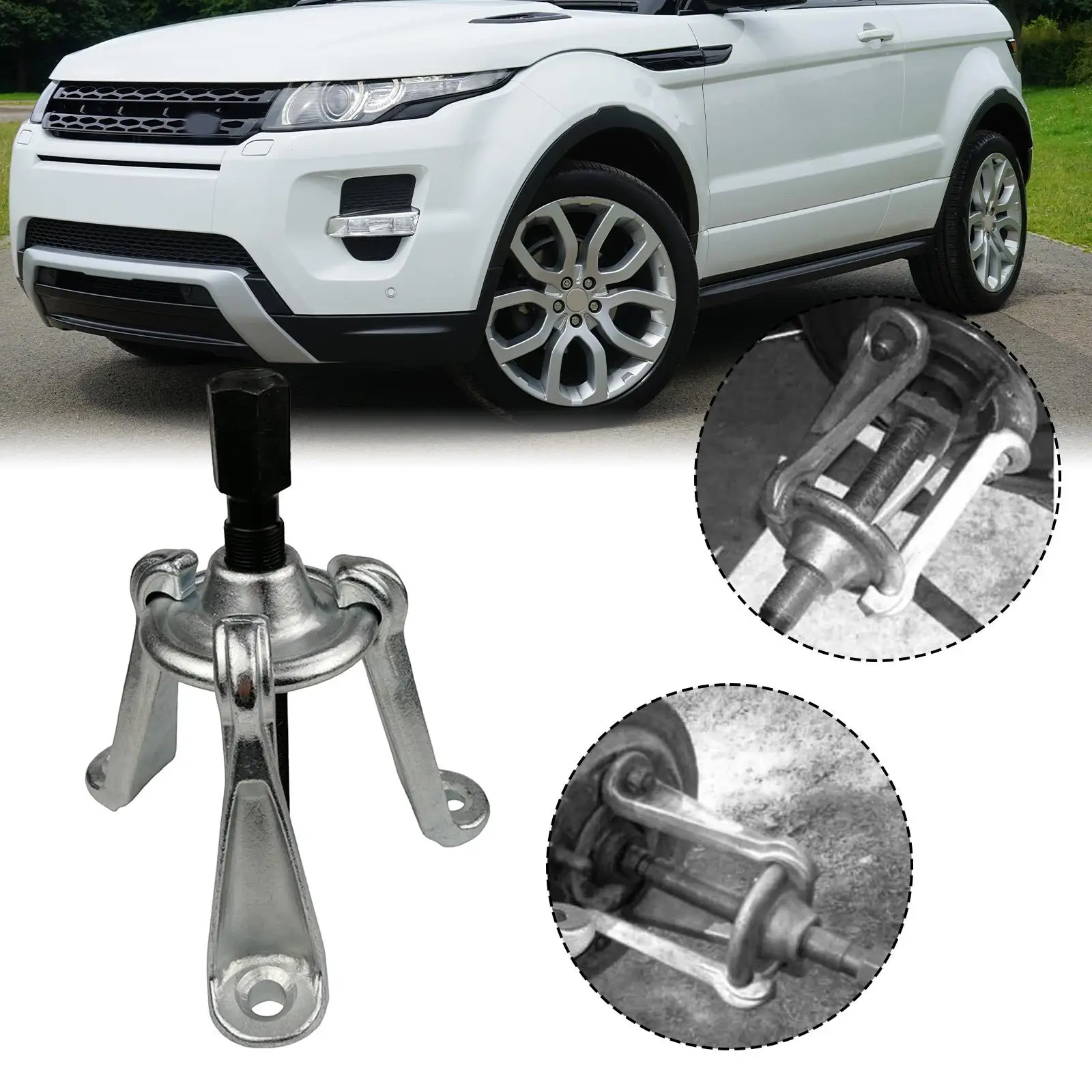 

Универсальный съемник ступиц колес из стали, портативный, для тяжелых условий эксплуатации, для автосервиса и обслуживания автомобилей