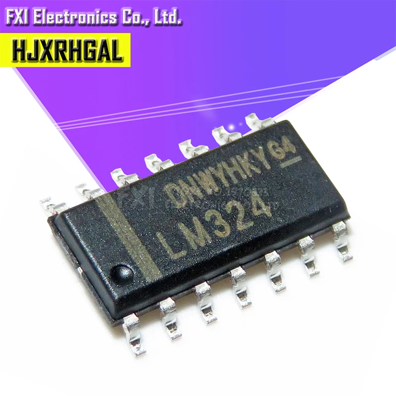 500PCS LM324DR SOP14 LM324 SOP SMD LM324DR2G LM324DT