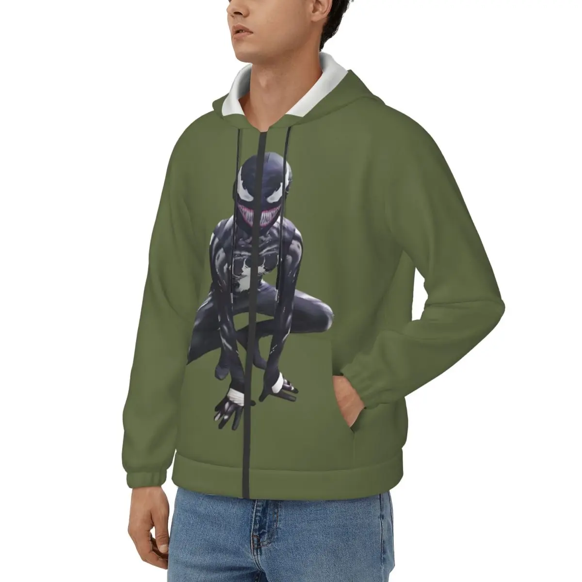 

Venom Men's Hoodie Marvel Spider Man Venom Unique Hoodies New Arrival Clothing