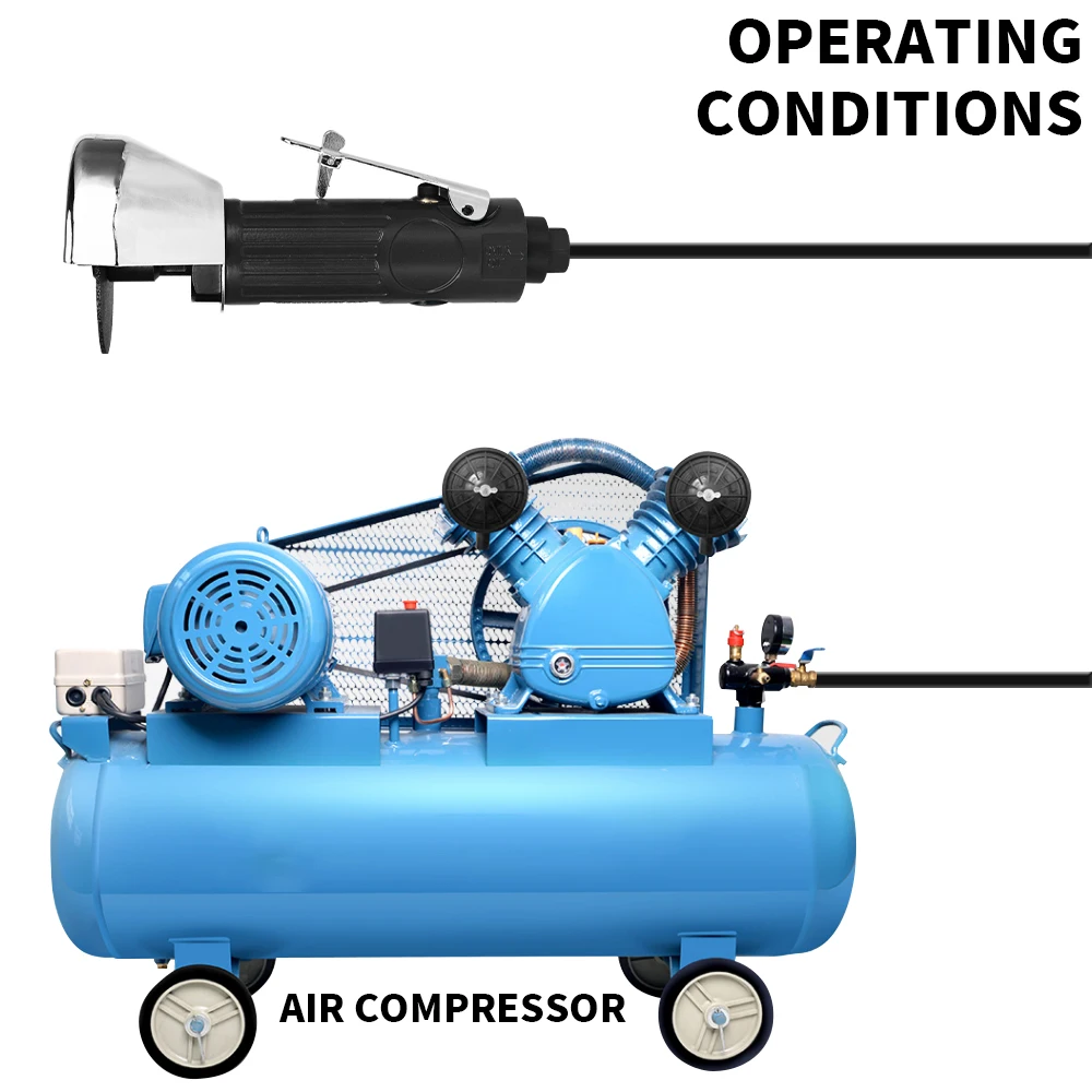 20000 ОБ/мин пневматическая машина для резки металла, отрезные шлифовальные машины, 3-дюймовый прямой пневматический резак, режущие инструменты для