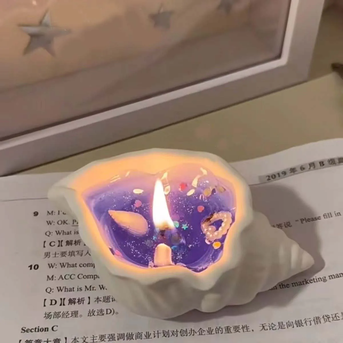 البحر شل الروائح شمعة الإبداعية نجم البحر قذيفة شمعة معطرة البحر شل شمعة اليدوية البحر قذيفة دوامة الشموع