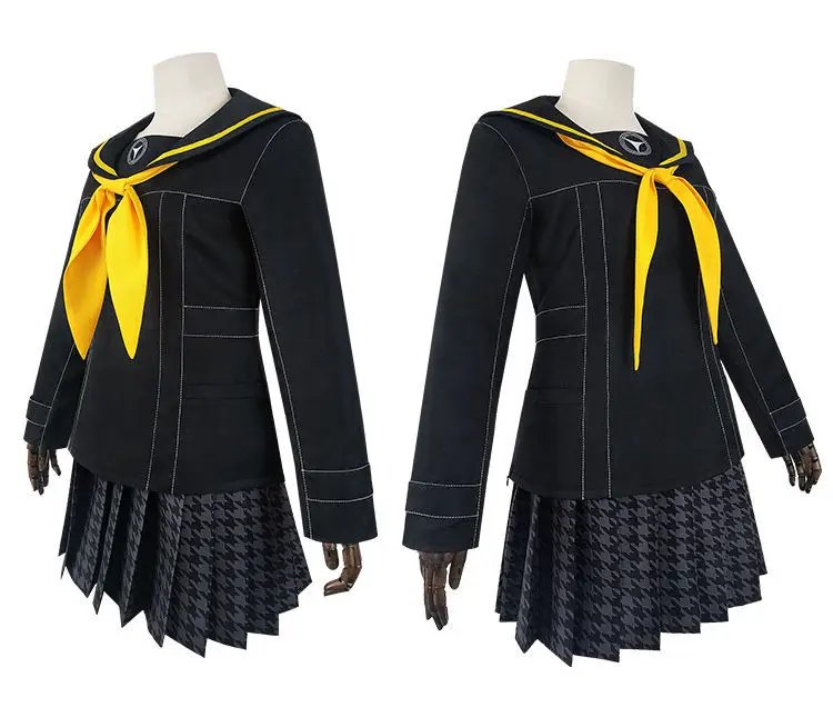 

Anime Persona Cosplay Costume Outfit Kujikawa Rise JK School Uniform Adult WomenHalloween Carnival Suit