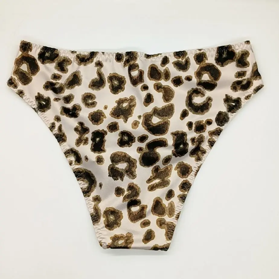 Man's Leopard Graphics Brief Panty