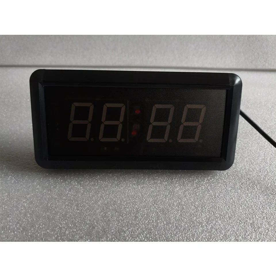Picture 6: 10 Seconds LED Digital Button Timer Countdown Clock Stopwatch Remote Control Chronometer for School Rush Answer Competition Game