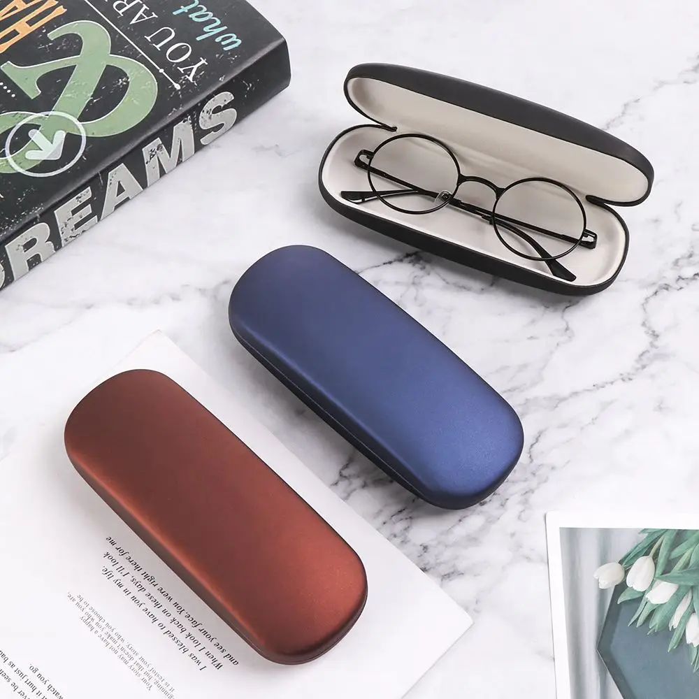 Fashion Eyewear Accessories PU Pearlescent Reading Eyewear Case Glasses Box Eyewear Protector Myopia Glasses Case 2025 New