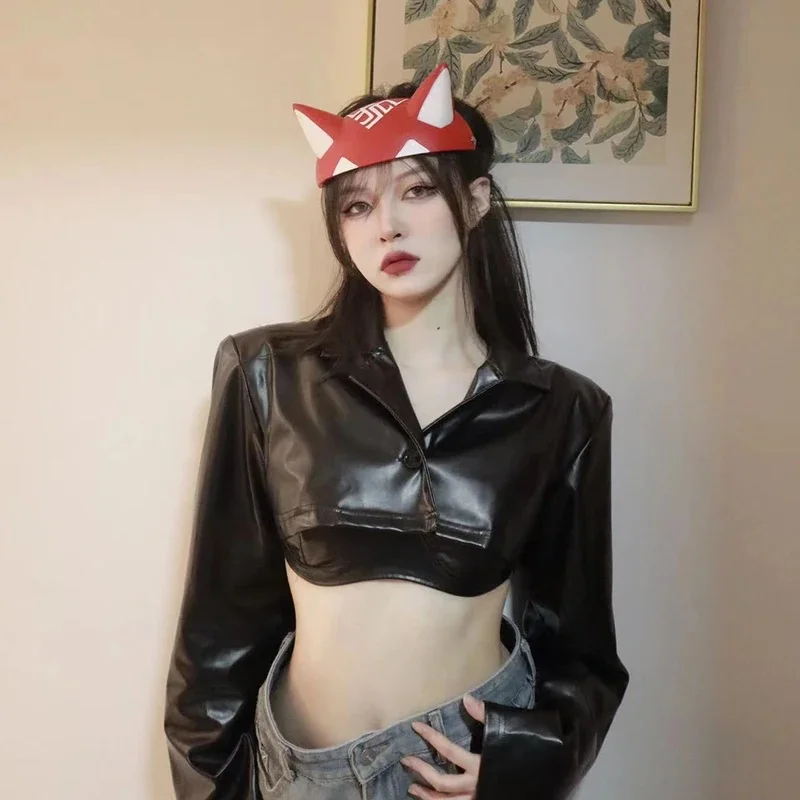 RGD4 Anime Game Overwatch 2 Cosplay Kiriko Fox Headband Adult Women Men New Funny Red Mask Halloween Christmas Party DP[7/ view 3