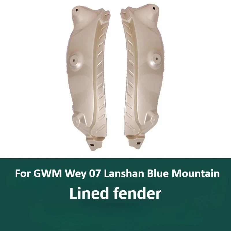 

For GWM Wey 07 Lanshan Blue Mountain rear wheel fender fittings with punch-free lining car accessories