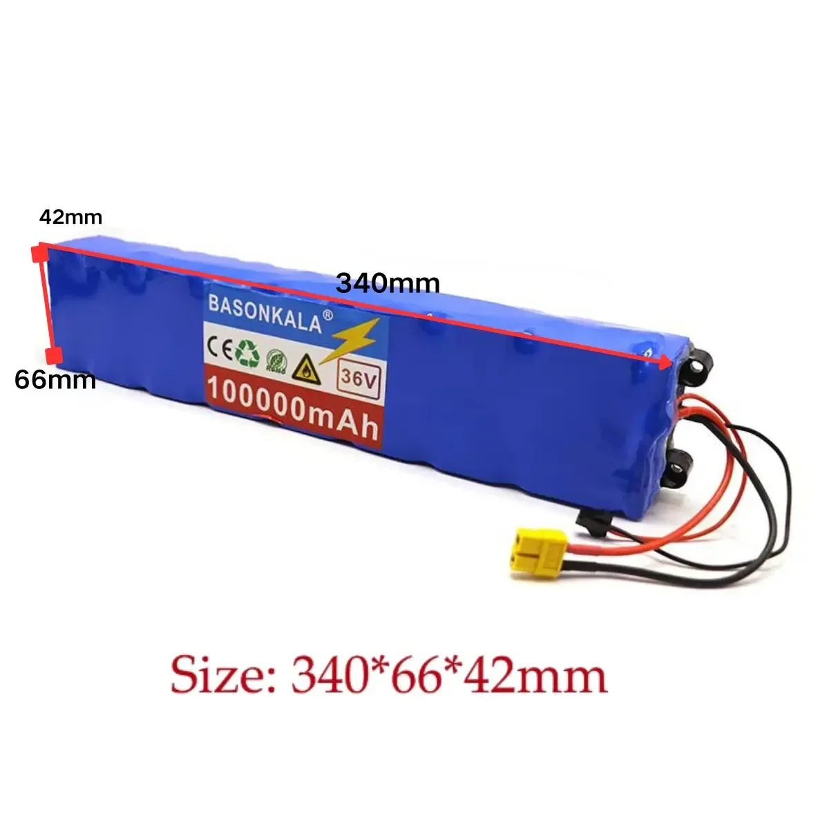 10S3P 36V 100000mAh 36v Electric Scooter Battery Pack 18650 Lithium M365 Electric Scooter 36v Battery Scooter