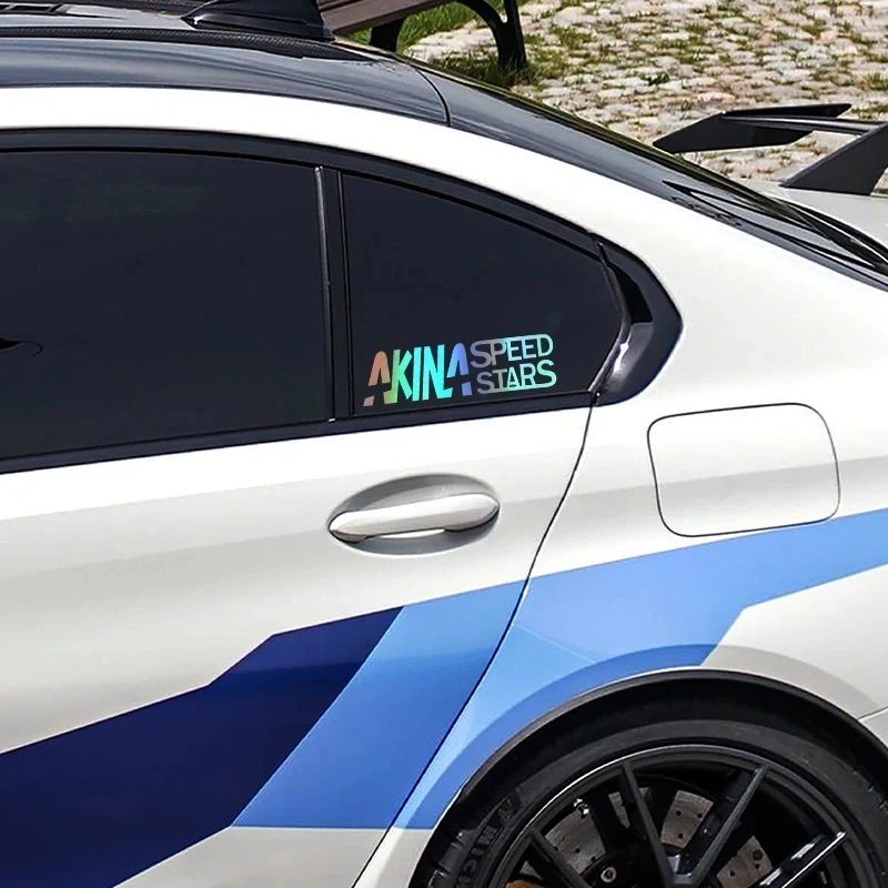 Tri koshki Initial D Akina Speedstars Car Sticker Vinyl Decals Reflective on Motorcycle SUV Bumper