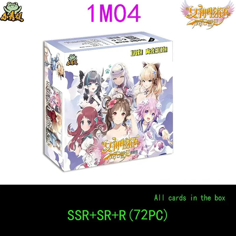 Anime Goddess Story ACG Collectible Card Toys for Collectible Card Birthday Gift ZR XR MR INS PR SCR SER PTR SSR SR Set view 2