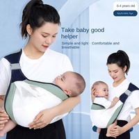 Breathable Baby Carrier For Newborn To Toddler Adjustable Ergonomic Support Front/back Carry Lightweight&Compact Design Backpack