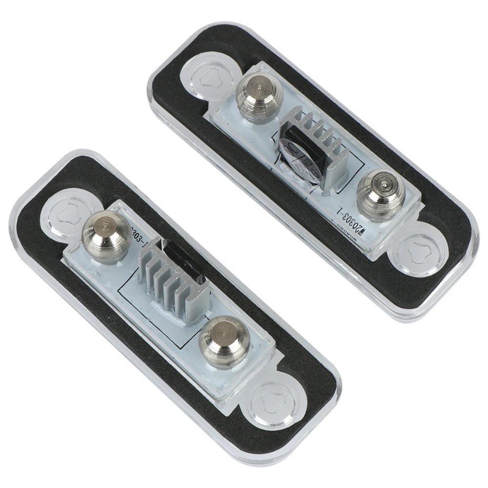 1 Pair Car Licence Plate Light Signal Lamp 12V 2.8W 3528SMD Car LED Light Accessories For Mercedes-Benz W203 W211 C219 R171 CLS