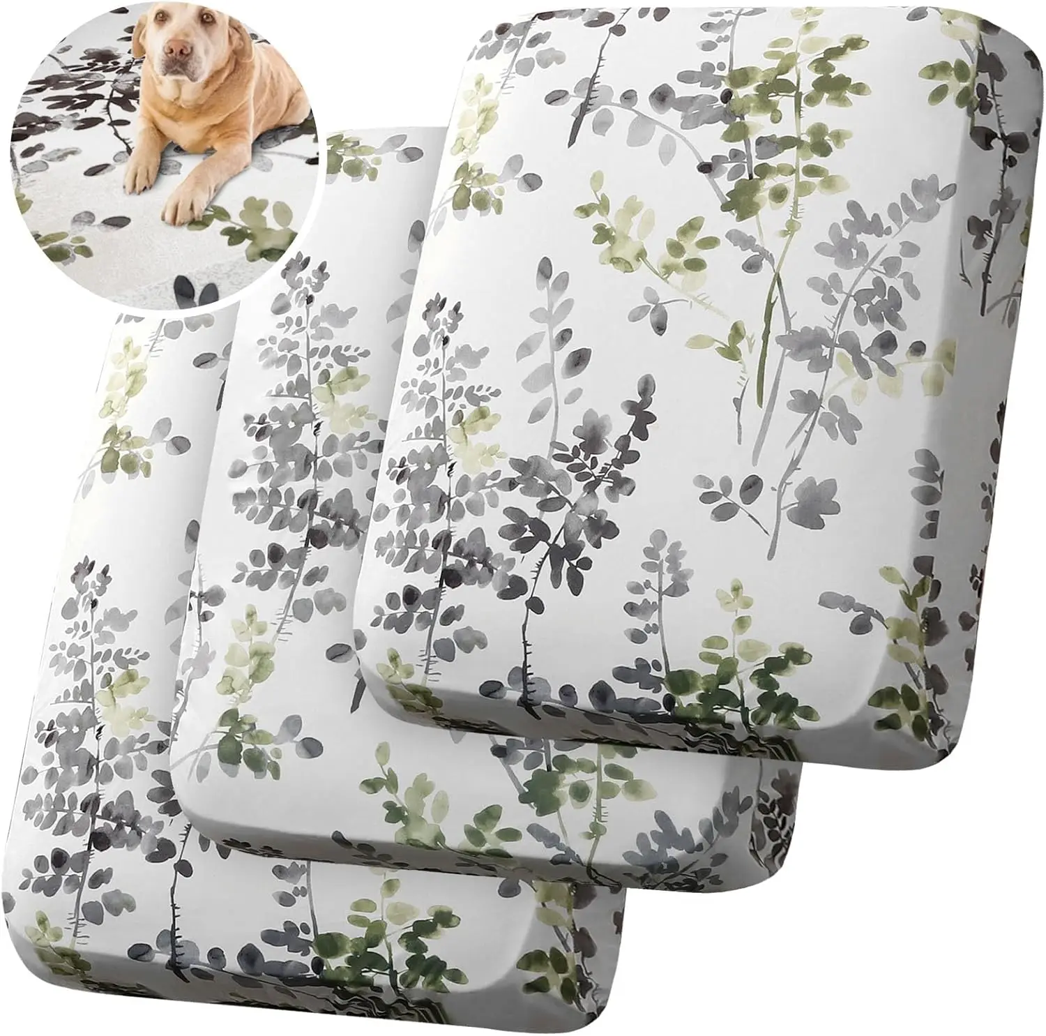 

Velvet Sofa Seat Cushion Slipcovers Soft Sturdy Sofa Covers Thi Durable Couch Covers For Sofa Pets With Elastic Bottom(3 Pack,