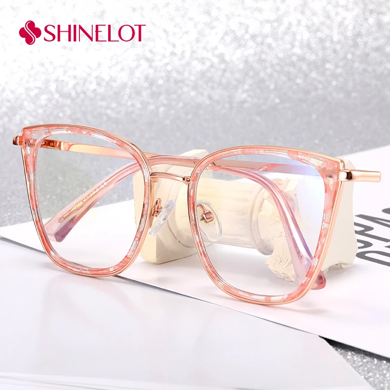 

82013 Cute Hot Sale Glasses for Women Literary Female Cat Eye Eyeglasses Full Frame Girlfriend Gift Eyewear Reading Accessories