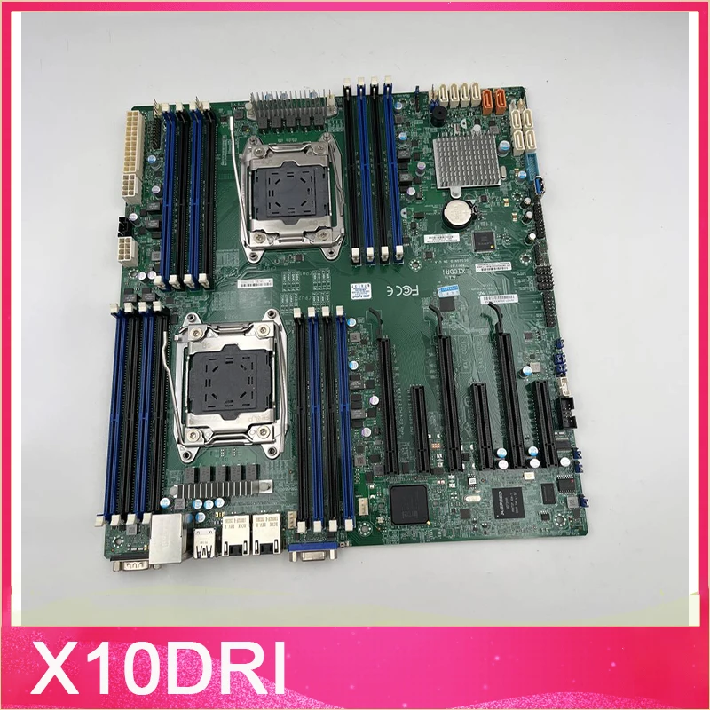 For Supermicro Workstation X99 Motherboard C612 Dual-channel 2011V3 Graphics X10DRI