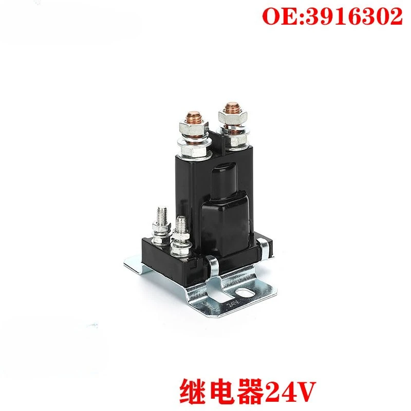 Applicable to Komatsu Daewoo Cummins Relay Regulator Start Relay 24V 3916302 29398 High Quality