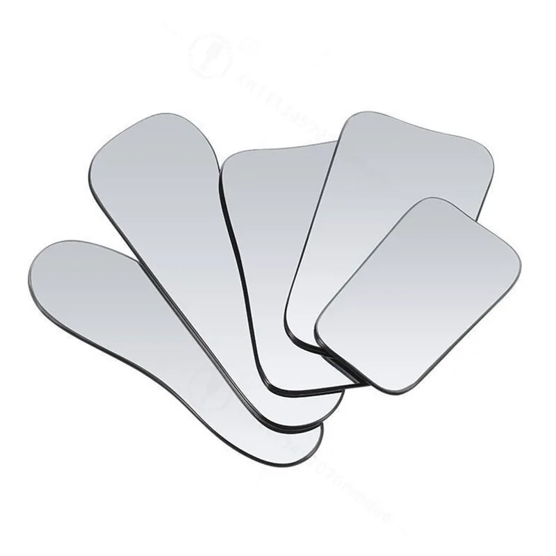 2025 5-piece Set Of Glass Reflectors Dental Reflectors Orthodontic Photography  Double-Sided Glass Oral Reflectors