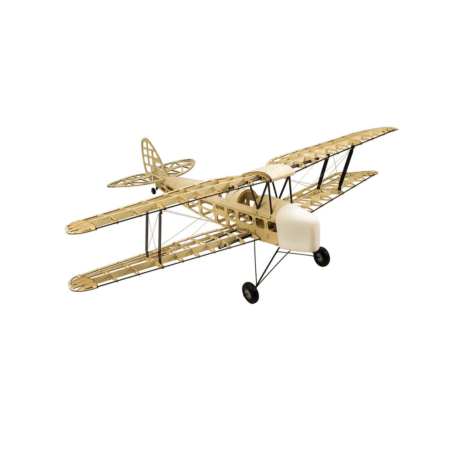 RC AirPlanes Laser Cut Balsa Wood Airplane  Kit New TigerMoth DH-82 Frame without Cover Model Building Kit