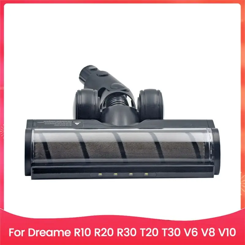 

ABBY-Vacuum Cleaner Carpet Brush Head Accessory For Dreame R10, R20, R30, T20, T30, V6, V8, V10
