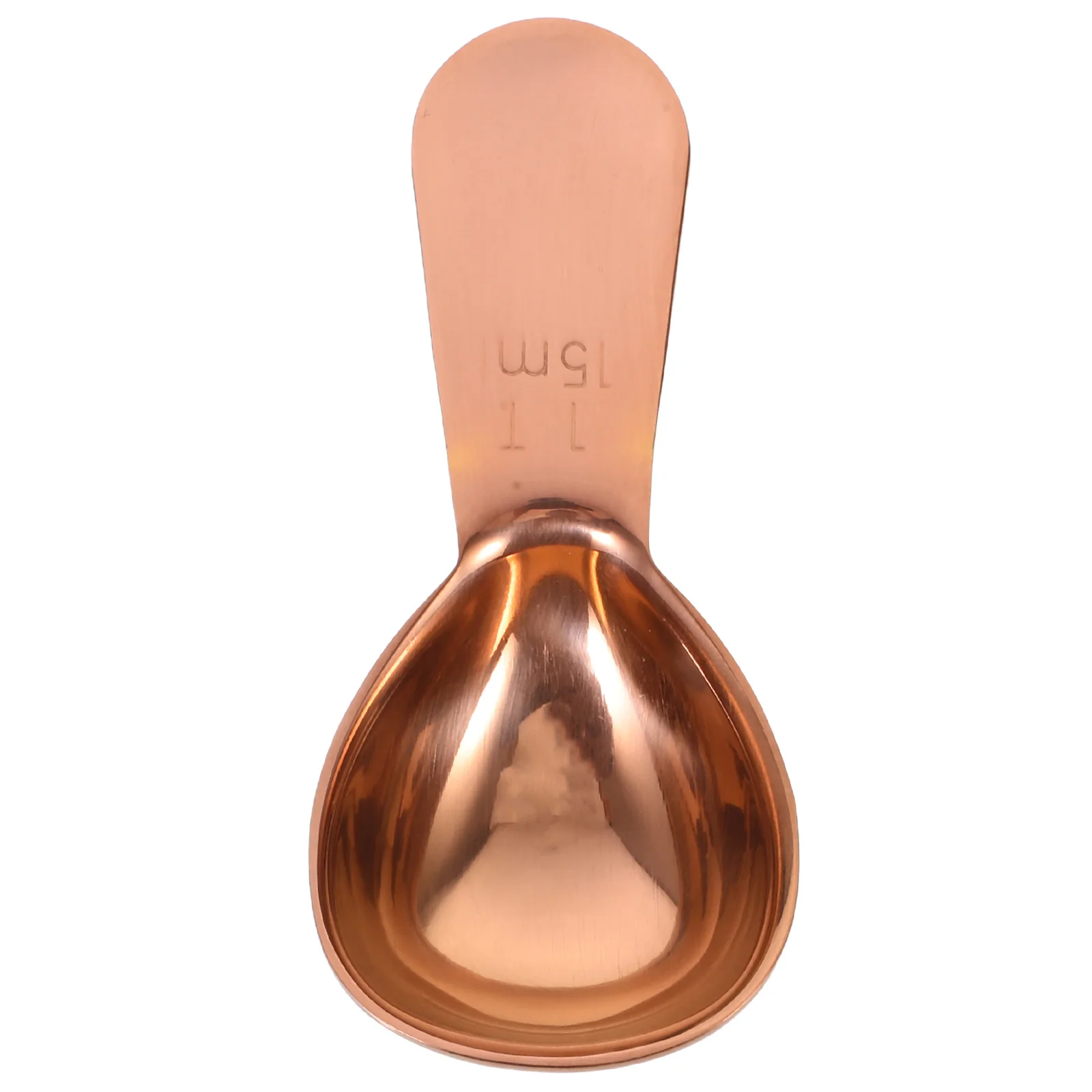 

Coffee Measuring Spoon Stainless Steel Short Handle Small Scoop for Ground Coffee Loose Tea Milk Stackable Kitchen Tool