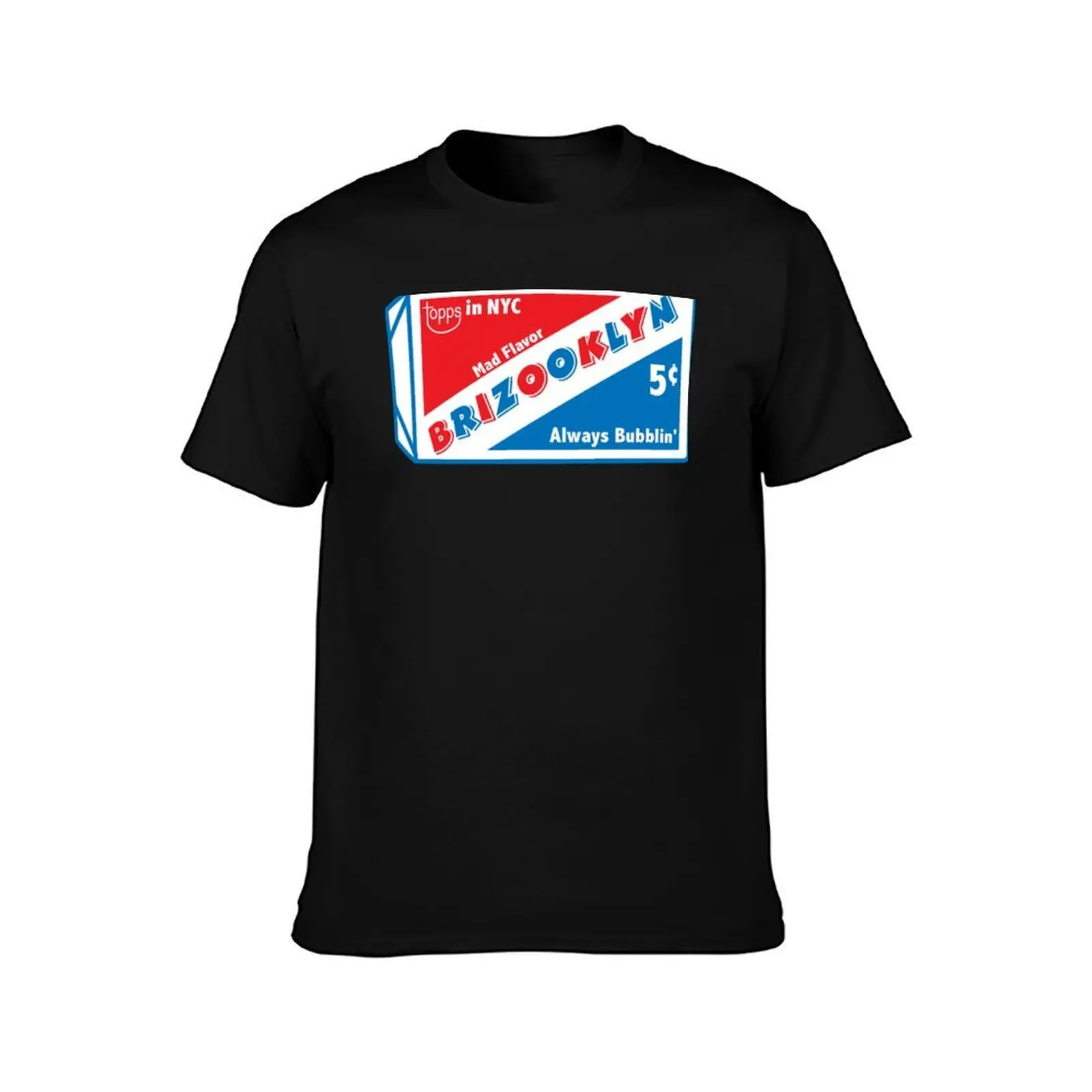 BRIZOOKLYN BUBBLIN T-Shirt Summer Holiday Casual Tee T-Shirt