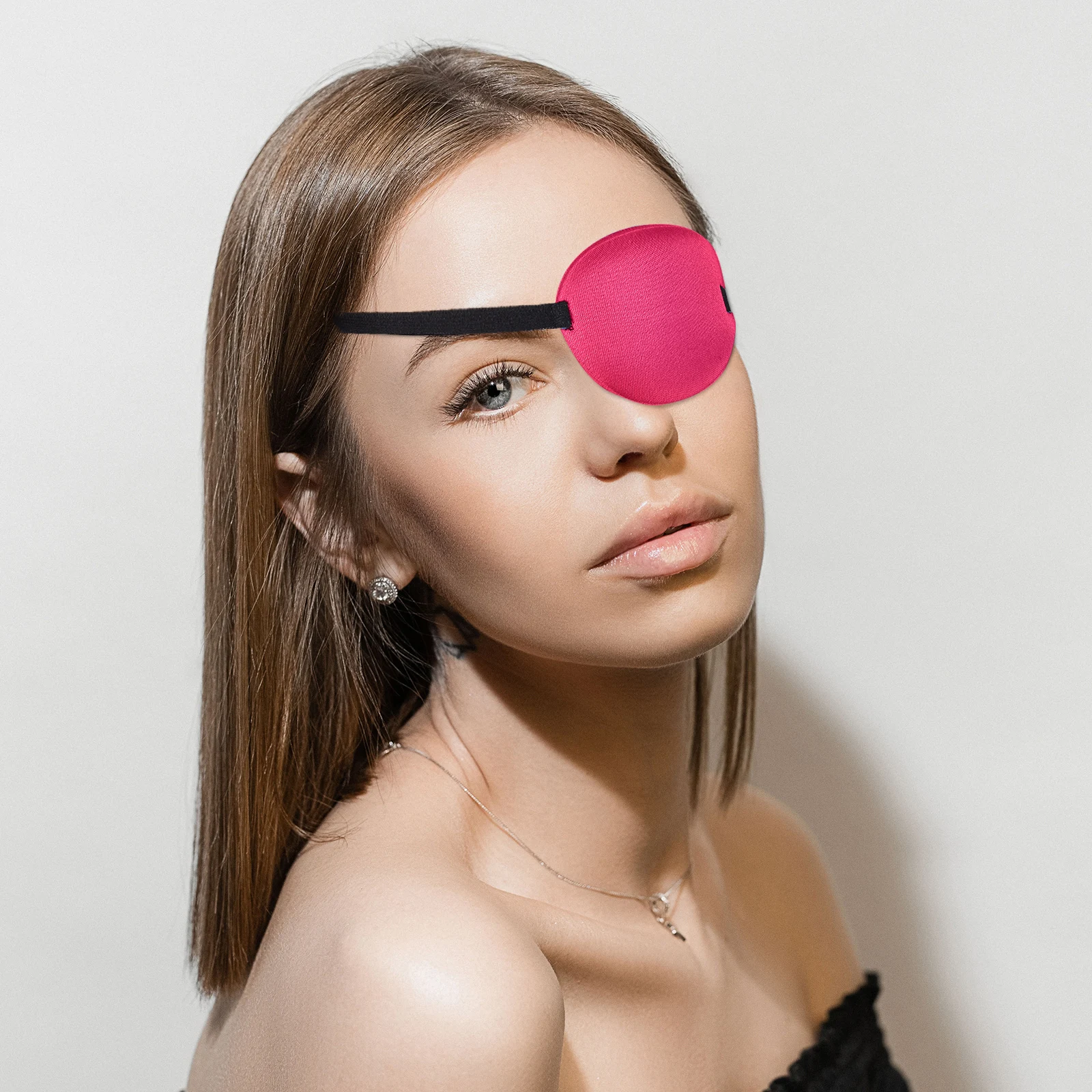 

6Pcs Soft Eye Patches Adjustable Single Eye Patches for Medical Use Adults Cover Left Right Eyes Amblyopia Treatment Pirate