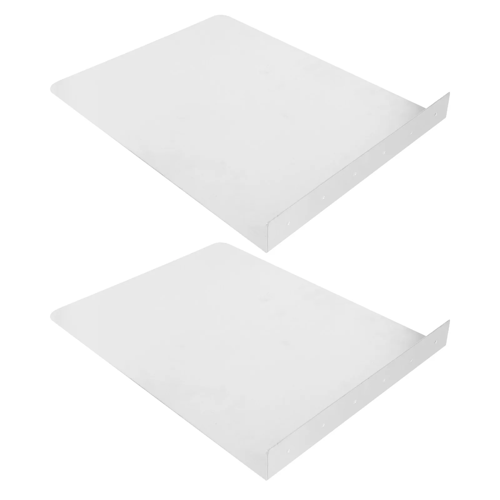 

2Pcs Stainless Steel Kitchen Sink Splash Guard Wall Mounted Side Splatter Guard Bathroom Use Rust Proof Sturdy Easy Installation