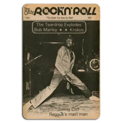 Vintage Rock;n' Roll: Legendary Reggae Vibes Sign
