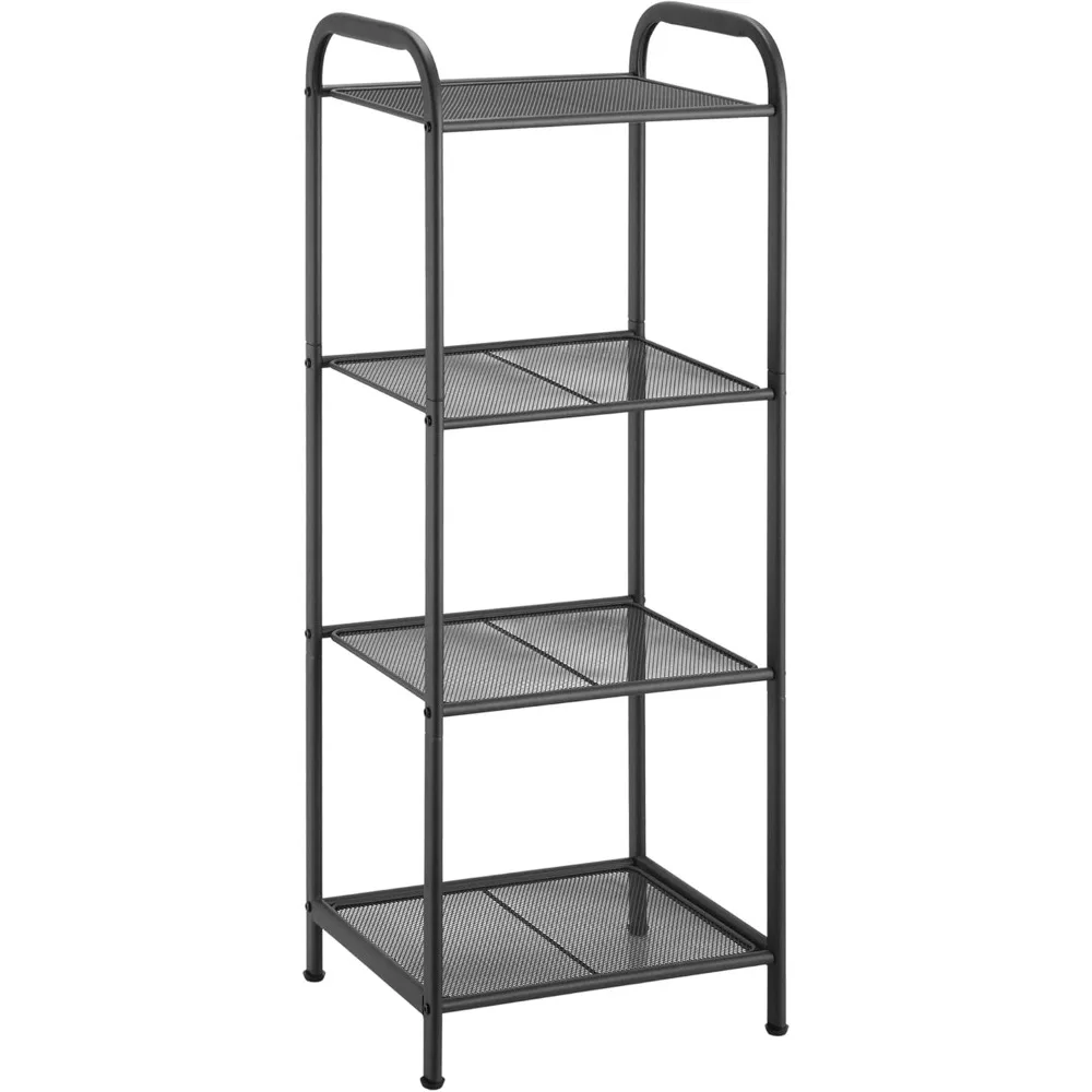 MAX Houser Storage Rack with Shelf,Industrial Style Extendable Plant Stand