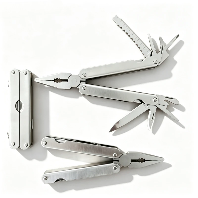 Outdoor-Camping-Handwerkzeug, Klappzange aus Edelstahl, Multifunktionales Kombinations-Überlebenswerkzeug, EDC-Wander-Gadget – Detail 6