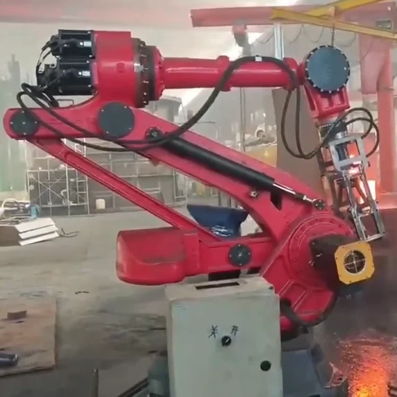 BORUNTE BRTIRUS3050B 6-Axis Heavy-Duty Handling Robot Motor Gearbox 500kg Payload/3050mm 0.5mm Precision Casting/Hot