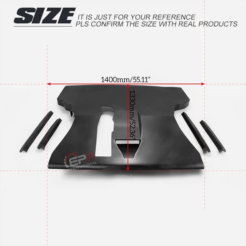 

SAAR Suitable for Nissan Skyline R34 GTT Modified ESB Style Rear Spoiler Base Plate Resin Fiber Tail Lower Lip