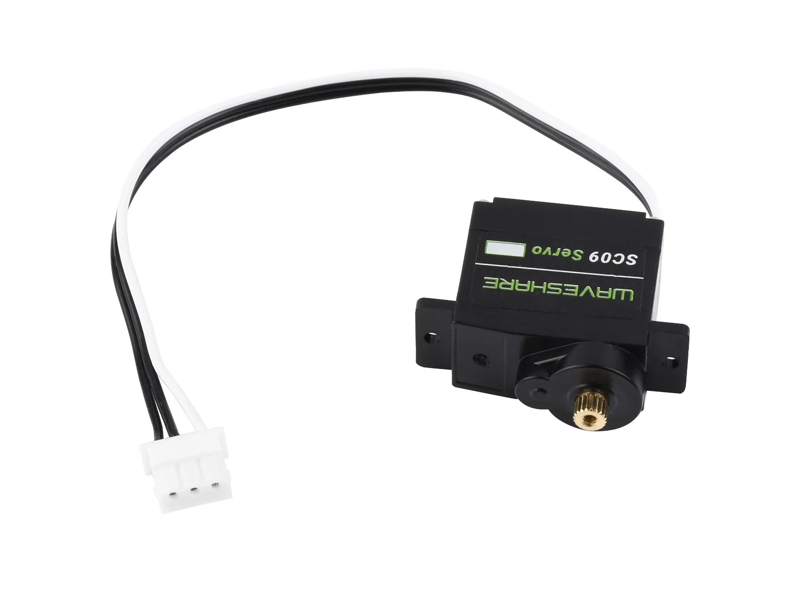 SC09 Servo,2.3kg Dual-Axis Serial Bus Servo, Two-Way Feedback, Servo/Motor Mode Switchable, Conpact Size, 300° Rotation Angle