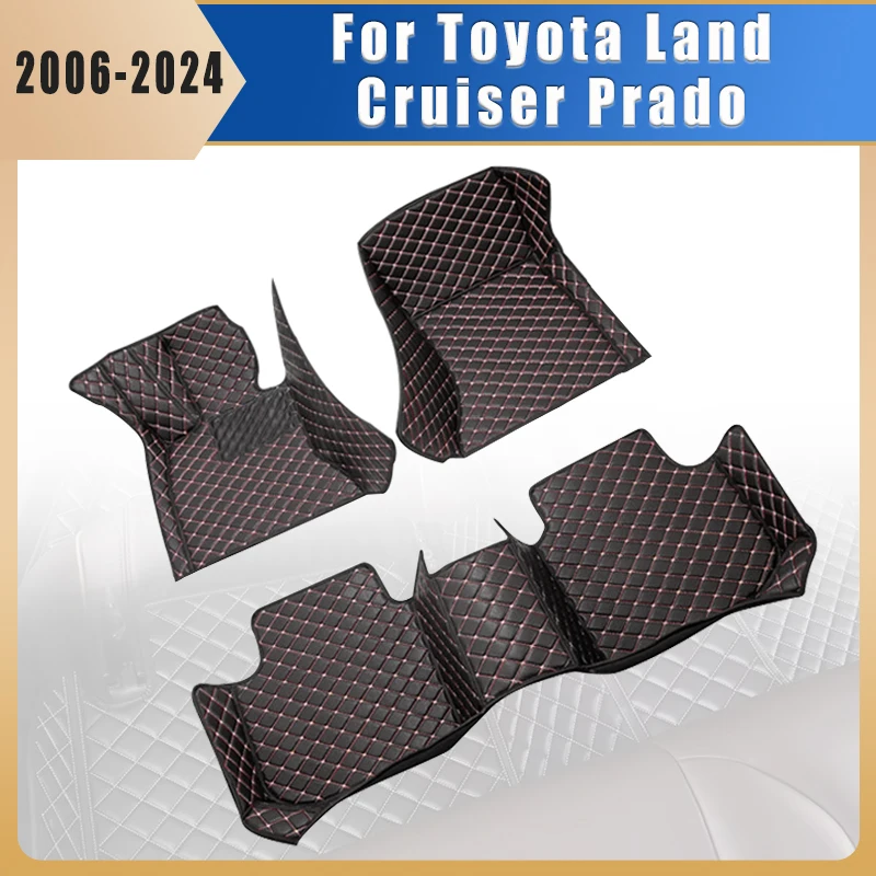 

Car Floor Mats For Toyota Land Cruiser Prado 2024 2023 2022 2021 2020 2019 2018 2017 2016 2015 2014 To 2006 Auto Interior Parts