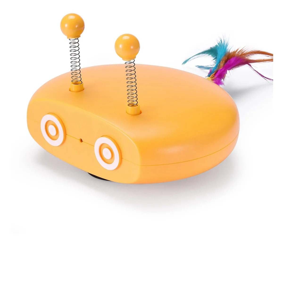 

AD04-Popular Interactive Cats Toy - Adjustable Speed Laser Cats Toy with Circulation Light-Rechargeable Electronic Smart Toys, Y
