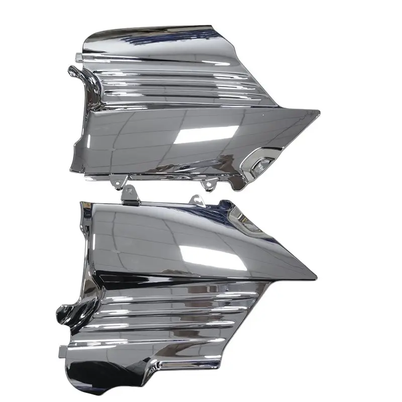 A02Q-For Honda Goldwing GL1500SE GL1500A GL1500 1988-2000 Engine Lower Side Cover Chrome Trim Panel 1 Pair Engine Side Housing
