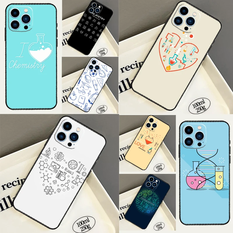 Chemistry elements Cover For Samsung Galaxy S25 S24 S23 S22 S21 S20 S26 Ultra S10 Plus S25 FE S24 FE Phone Case