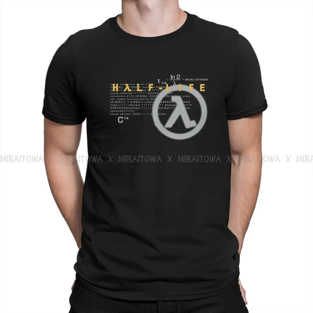 Half Life Game 1998 T Shirt Punk Men\'s Tees Summer Cotton Tops Harajuku Crewneck TShirt