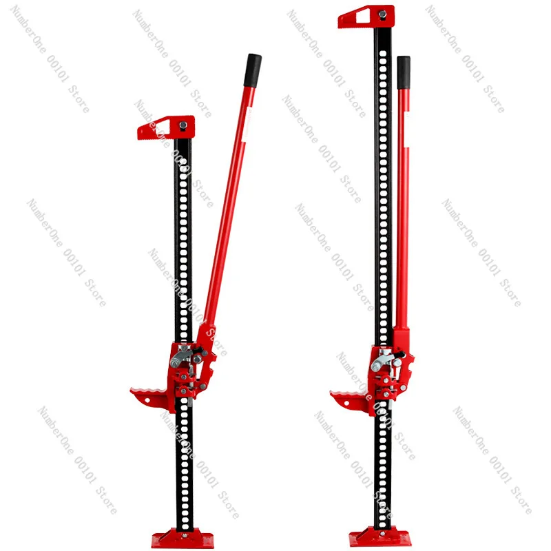 Hand crank vertical jack car off-road car monkey climbing pole car with 3 tons rocker mechanical daughter gold top