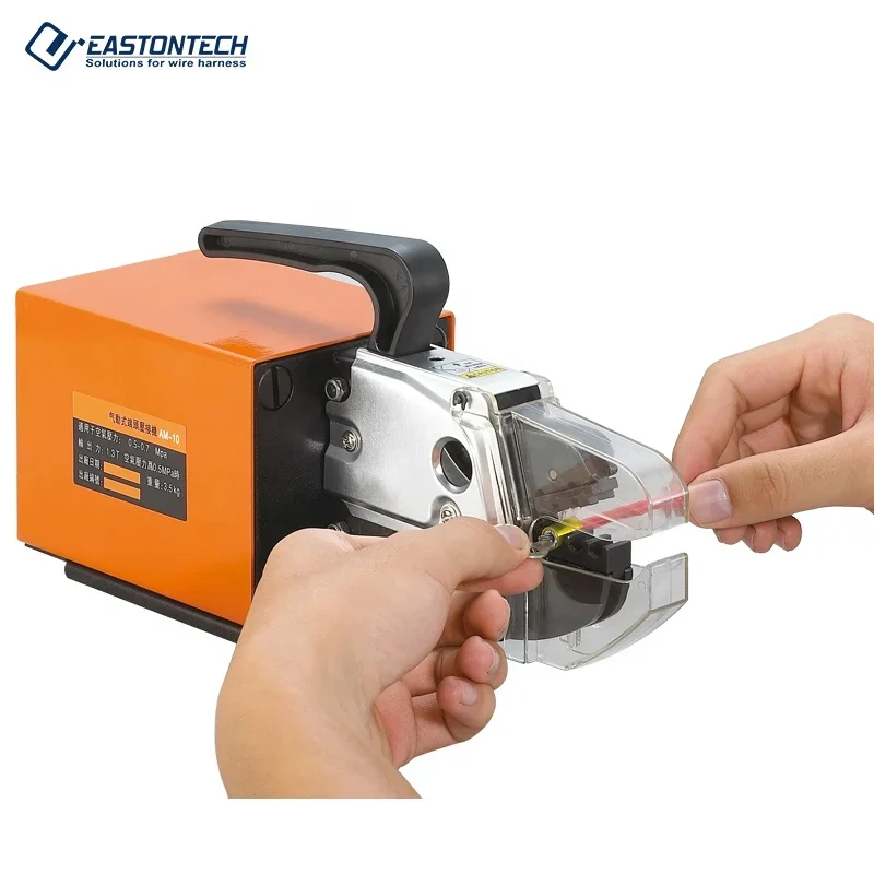 High Efficiency Pneumatic Cable Terminal Crimping Machine,AM-10 1.3T Wire Terminal Crimping Machine