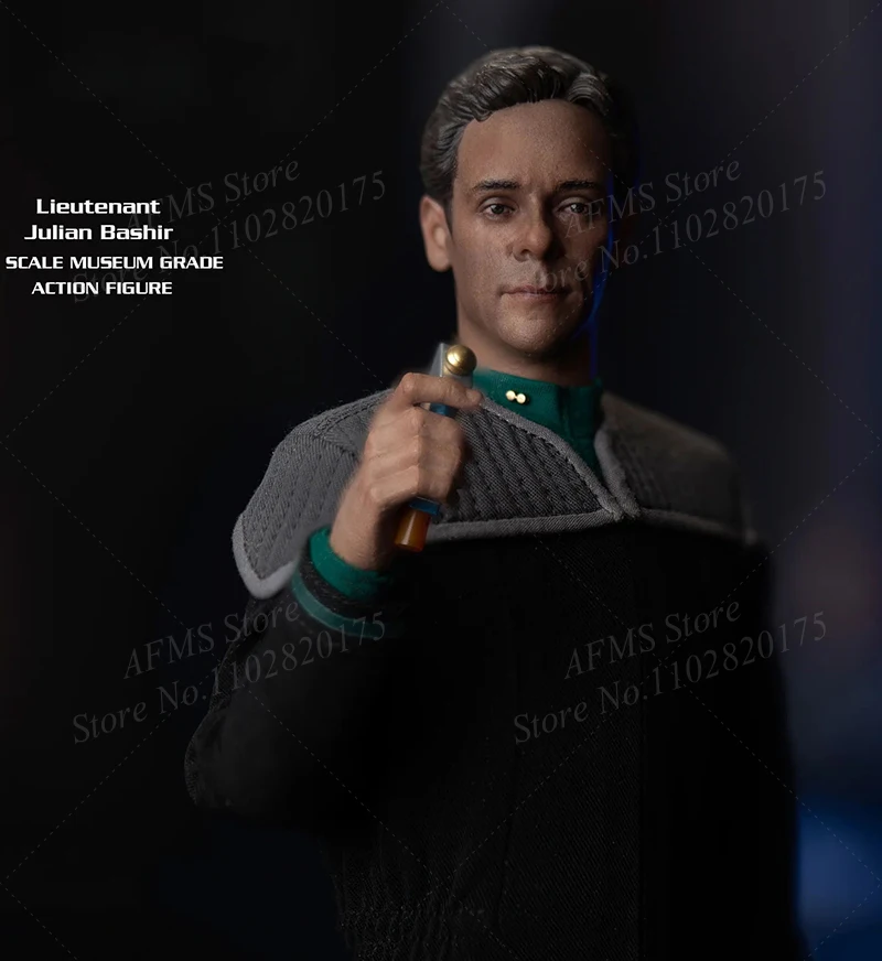 In Stock 1/6 Scale Collectible Figure Lieutenat Julian Bashir Full Set 12Inch Men Soldier Action Figure Model Toys