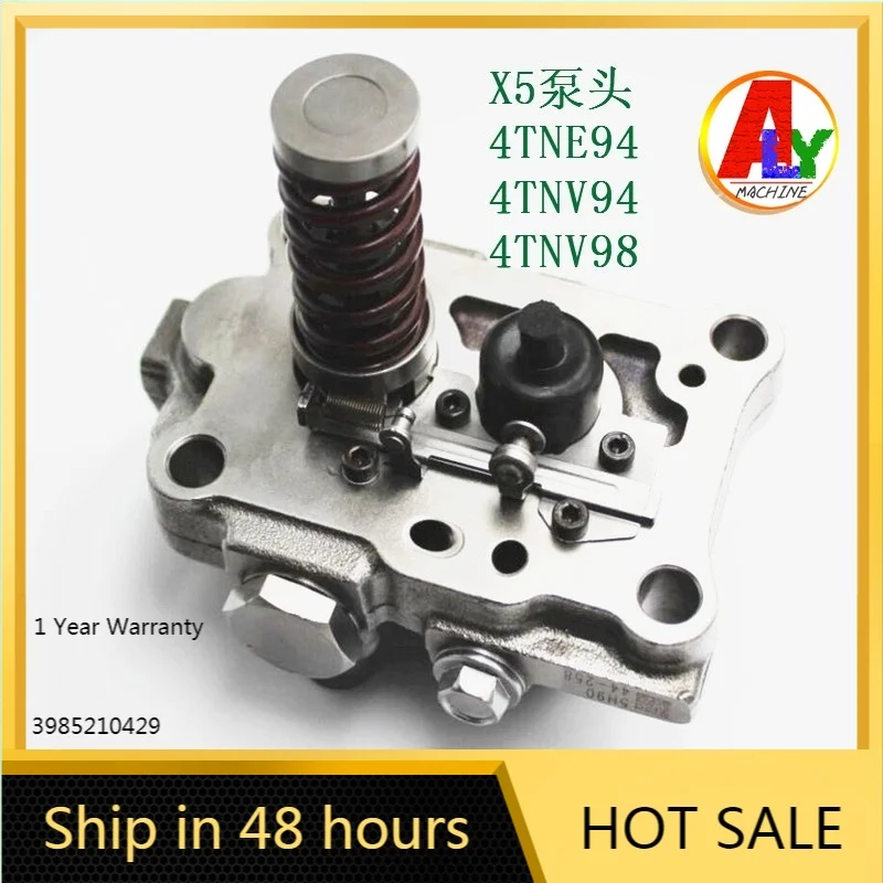 Diesel Pump X4 X5  Is Suitable for Yanmar 4TNV88 4TNE88 4TNV94/98. 3TNV88  Head Excavation