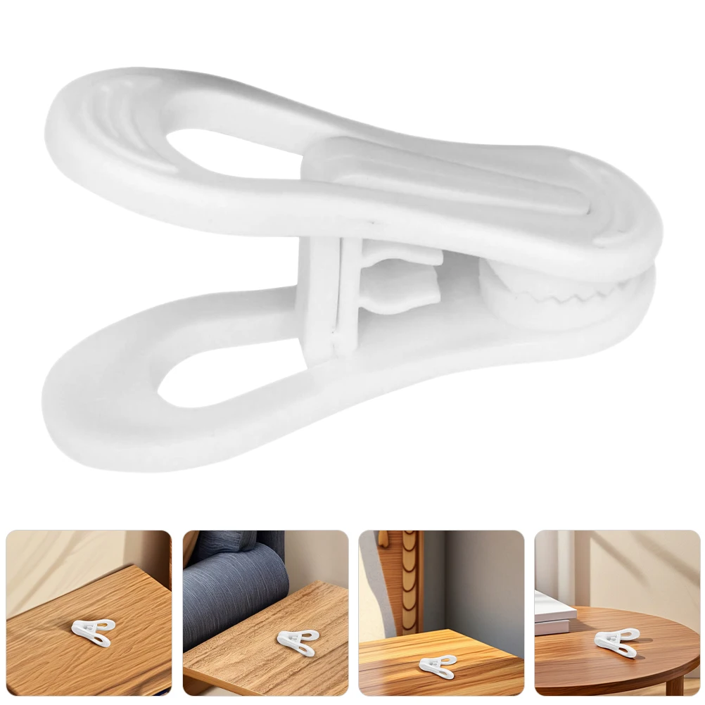 

30 Pcs Clothespins Plastic Quilt Clamps Wind Proof Ideal for Hanging Quilts Sheets Clothes Pegs Hanger Clips