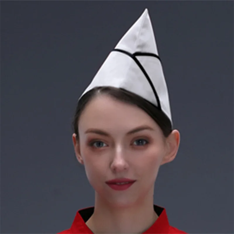 Chapeau de Chef de Cuisine pour hommes et femmes, casquette de bateau pour Restaurant de Sushi, chapeau de Chef de Cuisine d'hôtel, chapeau de travail anti-poussière pour serveur de serre