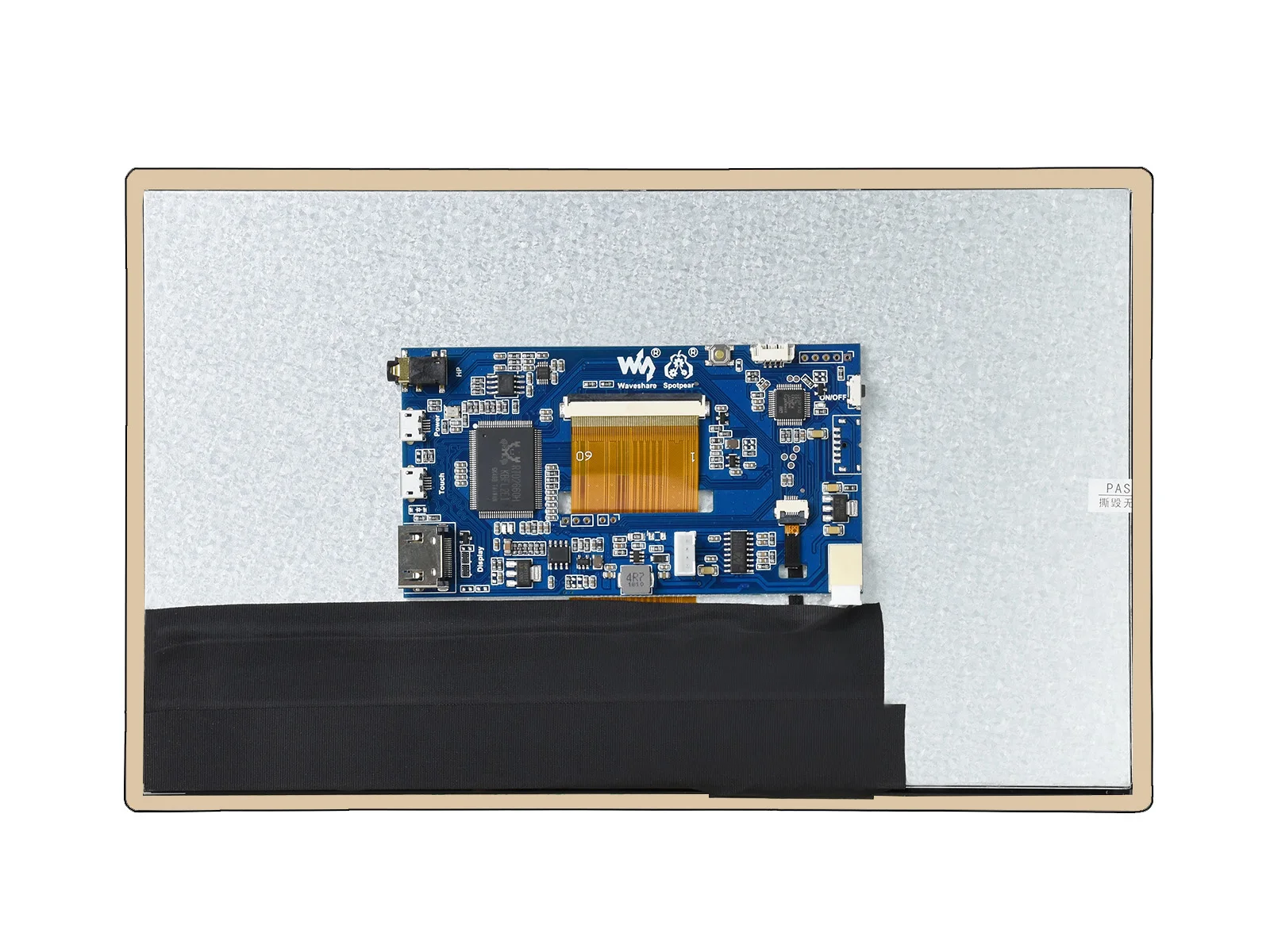 شاشة Waveshare مقاس 10.1 بوصة QLED Dot، لمسة سعوية، 1280*720، لوحة زجاجية مقواة G+G، دعم أنظمة مختلفة #6
