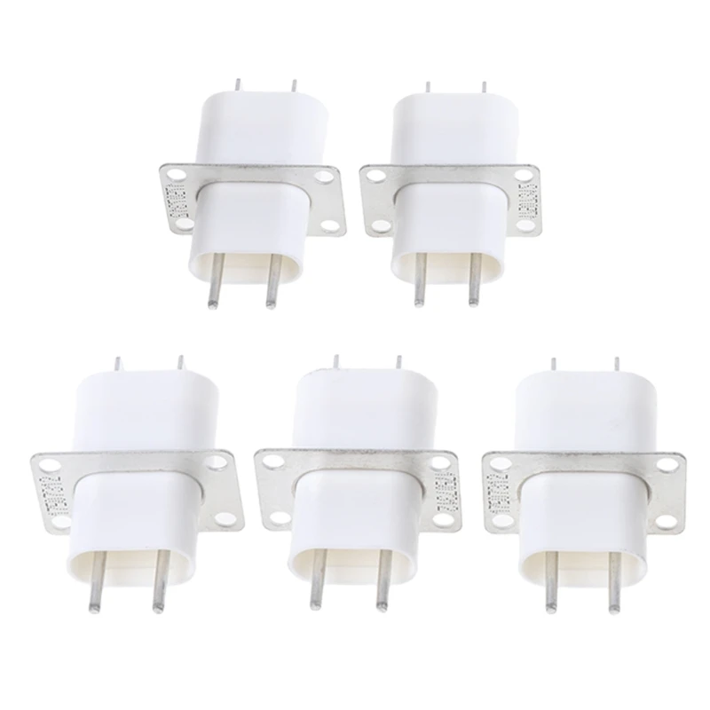 5Pcs Electronic Microwave Oven Magnetron 4 Filament Pin Sockets Converter Home Dropshipping