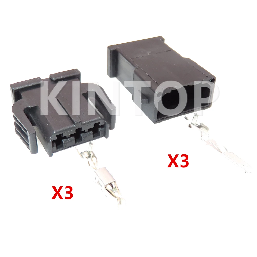 1 Set 3 Pins Automobile Reading Lamp Wire Harness Plug AC Assembly For VW 893971633 893971993 Car Male Female Docking Connector - Image 2