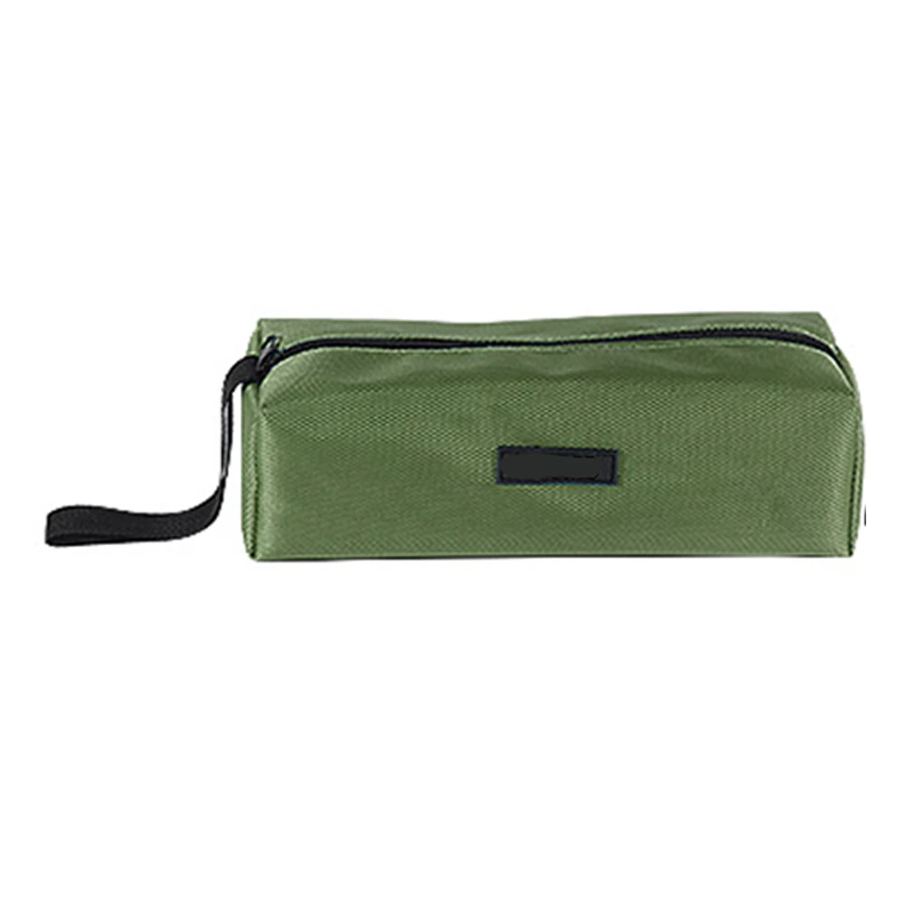 Mini bolsa de almacenamiento de herramientas de mano con cremallera, organizador de tela Oxford impermeable para tornillos, Kit de Mini bolsas de herramientas, almacenamiento de embalaje de herramientas