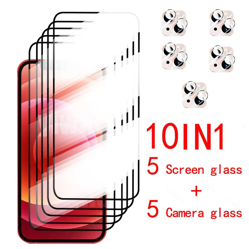 

Защитное стекло для камеры для iPhone 11 12 13 Mini Pro Max, защита экрана, закаленное стекло для iPhone 6 S 7 8 Plus X S XR XS Max