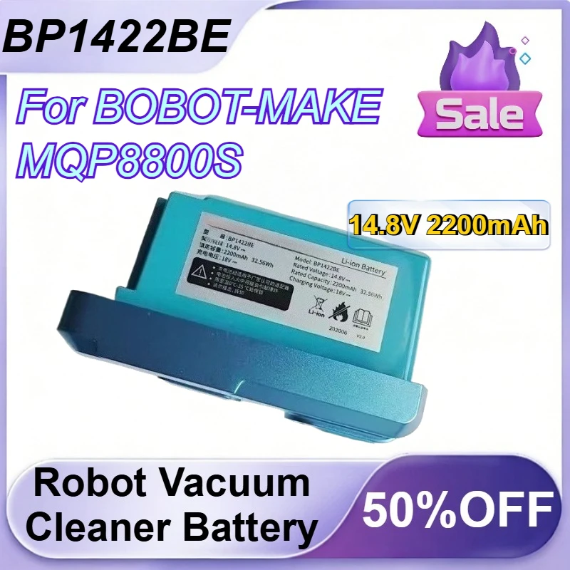 

BP1422BE 14.8V 2200mAh Robot Vacuum Cleaner Battery for BOBOT-MAKE MQP8800S Battery